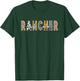 Wife And Mom Rancher Work Moms Day Treat T-Shirt - T-Shirt | Forest