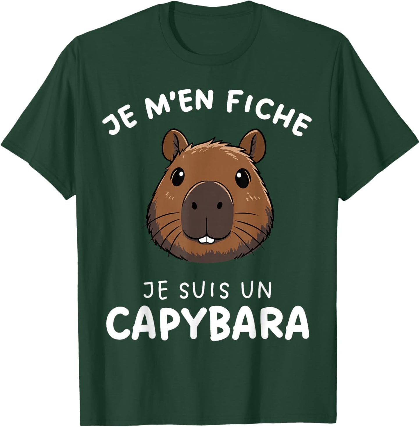 Capybara Cute Je M'en Cara Je suis Un Capybara T-Shirt - T-Shirt | Forest