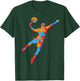 Padel Player Colorful Platform Tennis Paddleball Boys Padel T-Shirt - T-Shirt | Forest