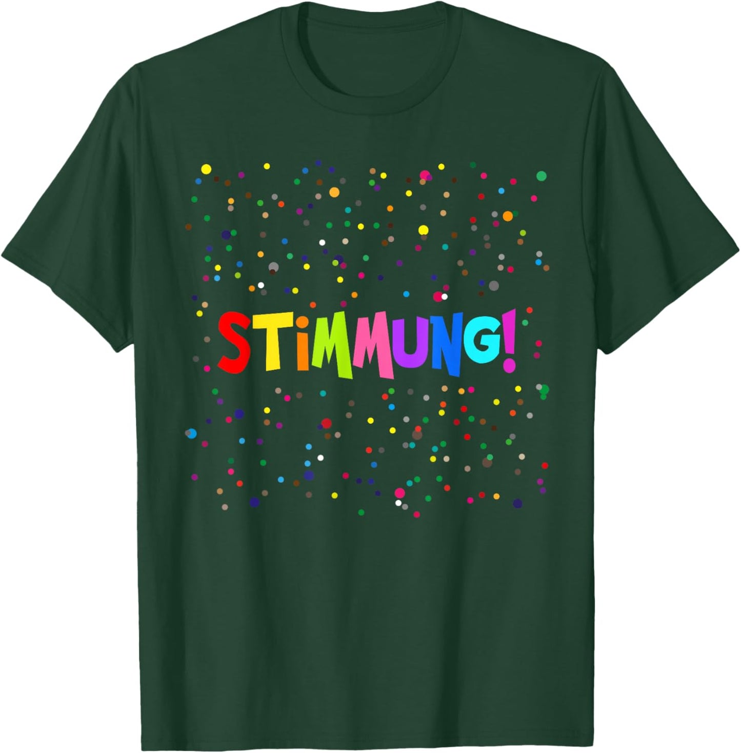 Mood Confetti Carnival Costume Fancy Dress Funny T-Shirt - T-Shirt | Forest