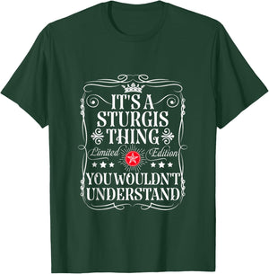 Sturgis Name Its A Sturgis Thing You Wouldn't Understand T-Shirt - T-Shirt | Forest