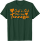 Just a Girl who loves Tennessee Cute Women, Girls, Tween T-Shirt - T-Shirt | Forest