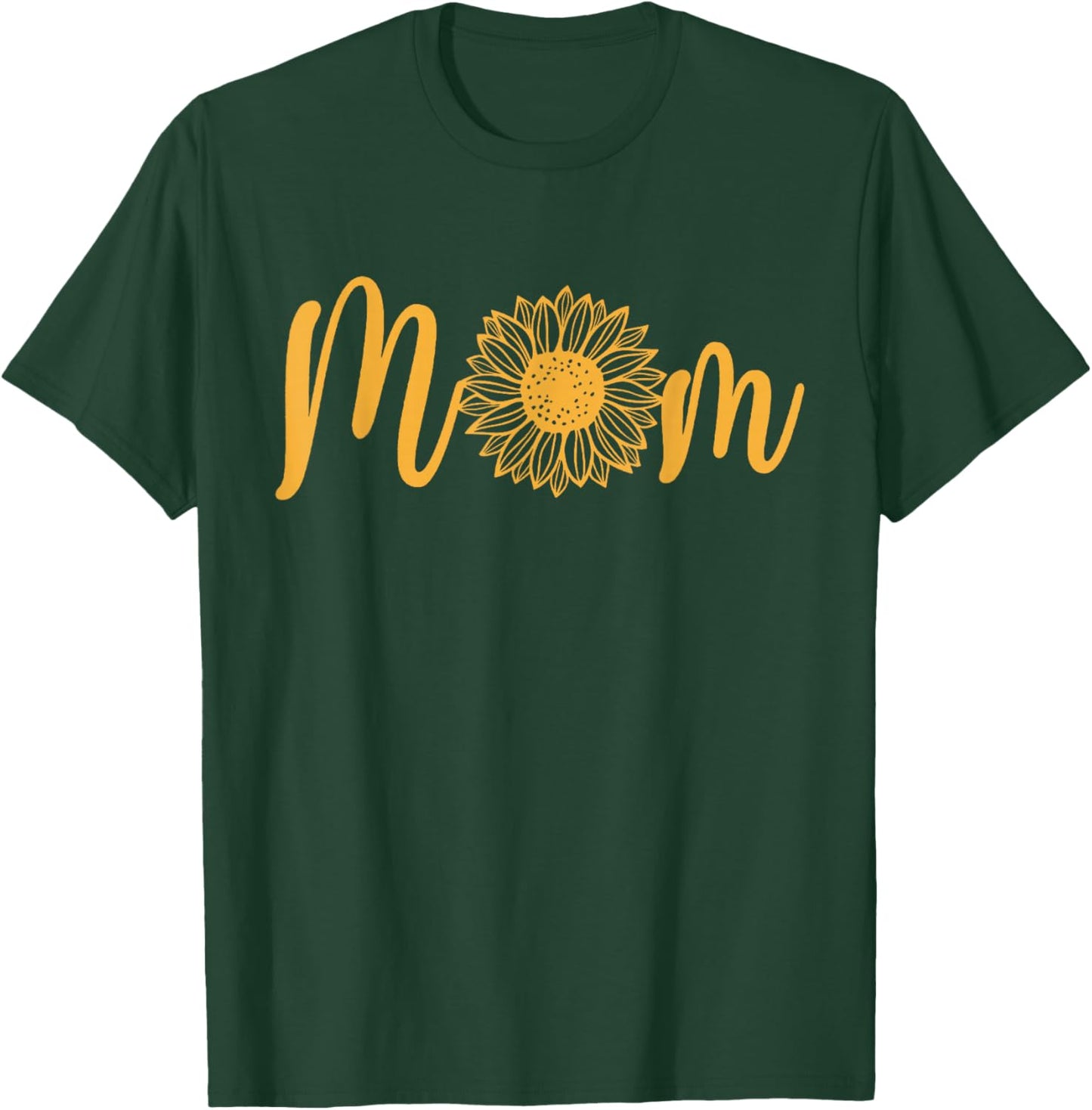 Mom Of The Birthday Girl Sunflower Party Family Matching T-Shirt - T-Shirt | Forest