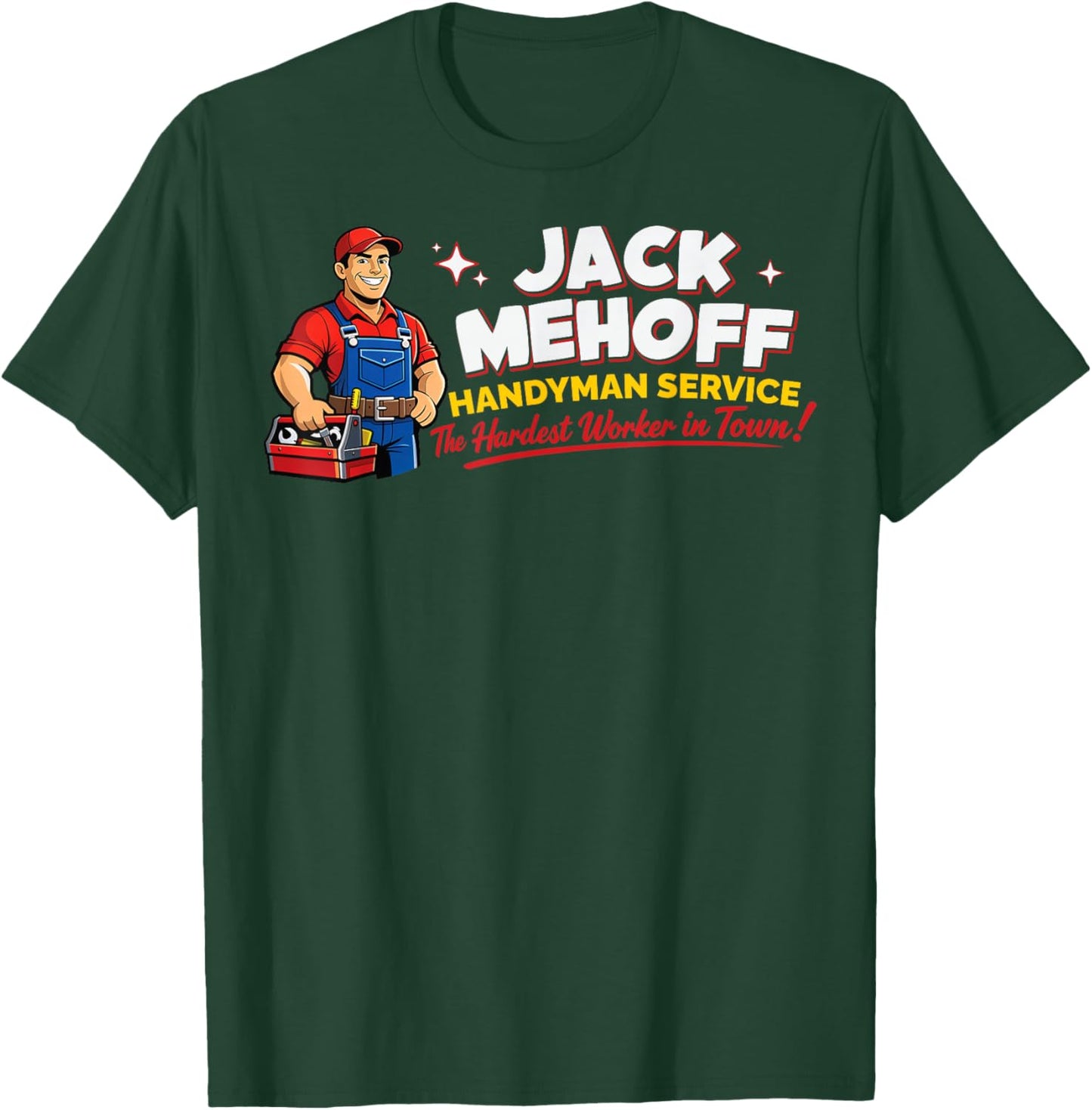 Funny Adult Humor Jack Mehoff Pun Innuendo Gag Gifts T-Shirt - T-Shirt | Forest