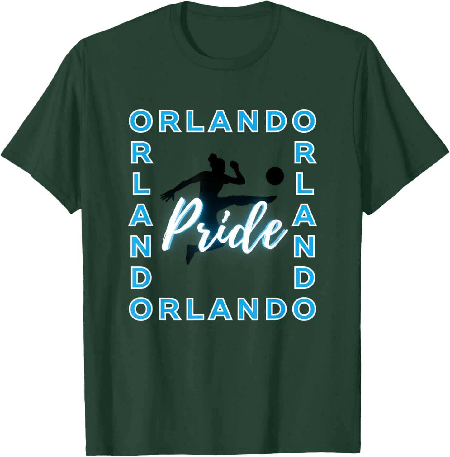 Orlando soccer fan support stadium Show your Pride T-Shirt - T-Shirt | Forest