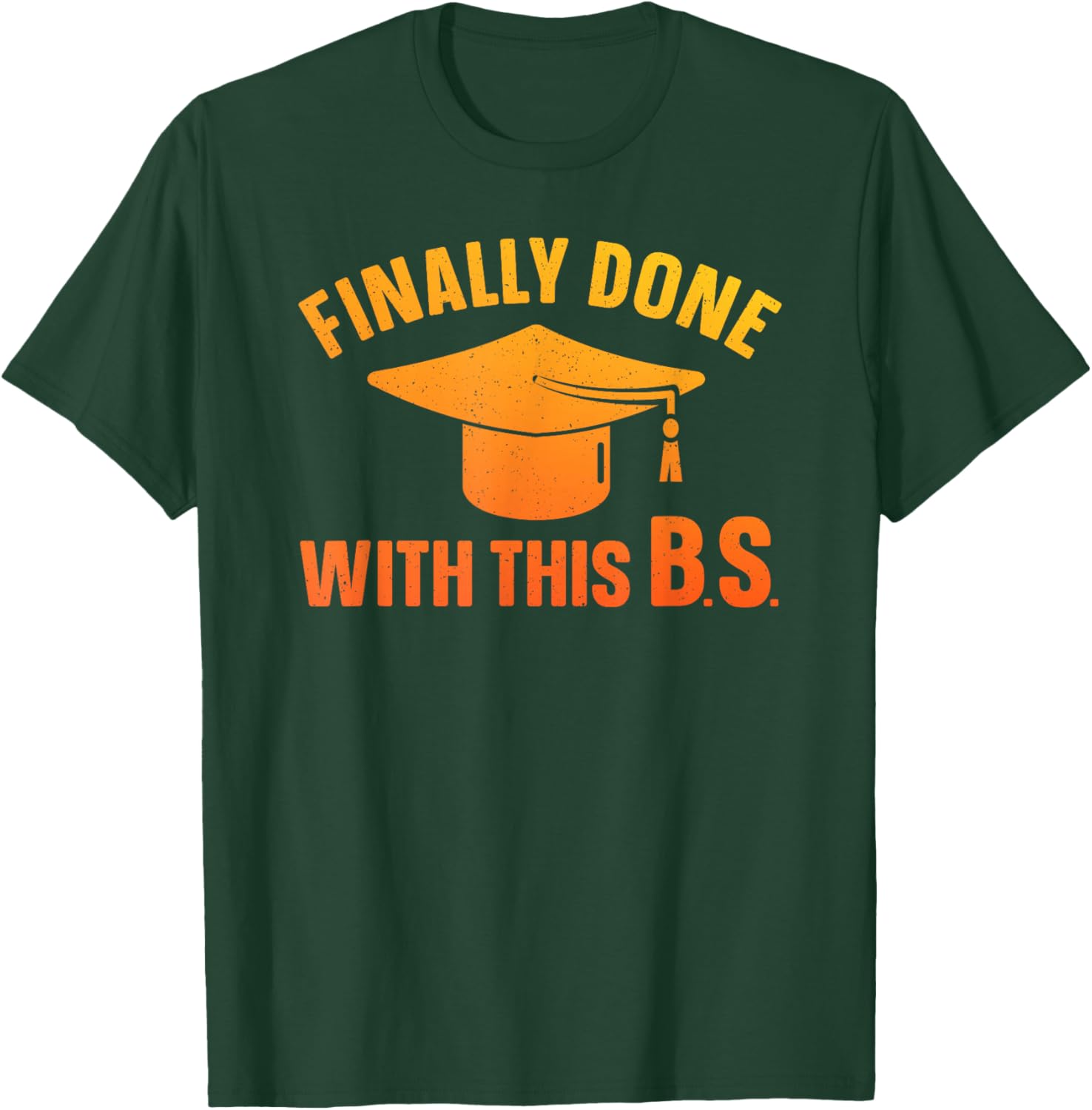Graduation Art Women Bachelor Of Science Graduation T-Shirt - T-Shirt | Forest