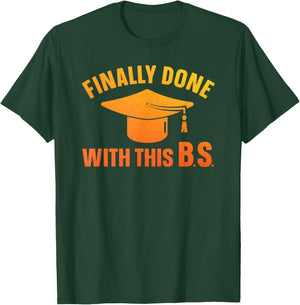 Graduation Art Women Bachelor Of Science Graduation T-Shirt - T-Shirt | Forest