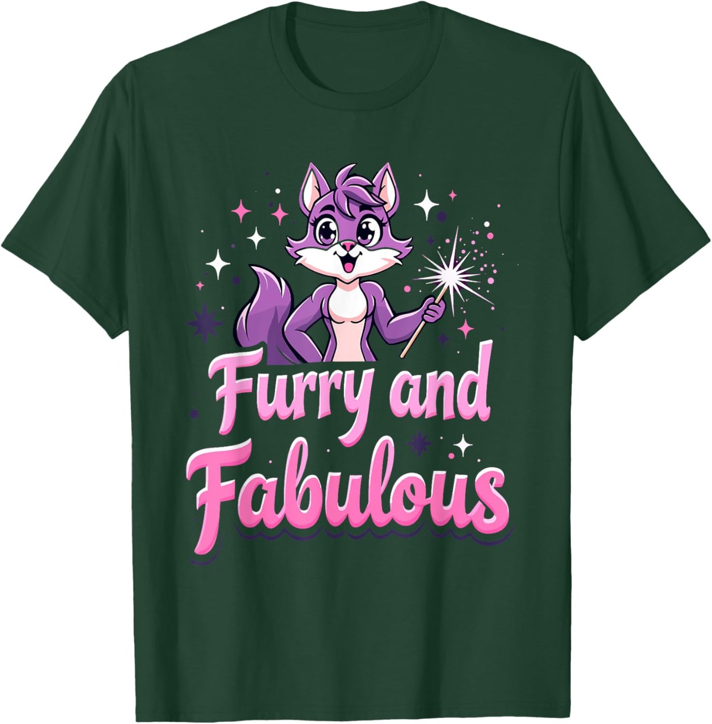 Fursuiting Furry Fandom Costume Performance Fursona Cosplay T-Shirt - T-Shirt | Forest