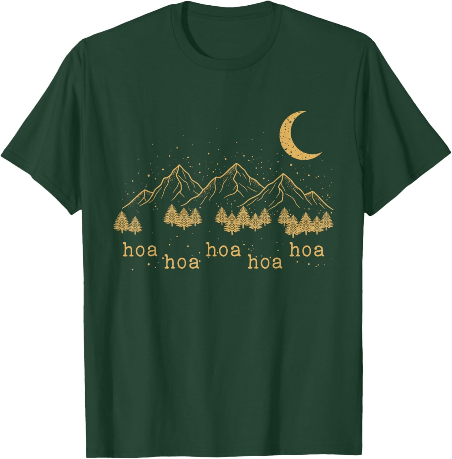 HOA HOA HOA Season Autumn Fall Mist T-Shirt - T-Shirt | Forest