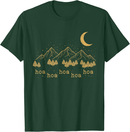 HOA HOA HOA Season Autumn Fall Mist T-Shirt - T-Shirt | Forest