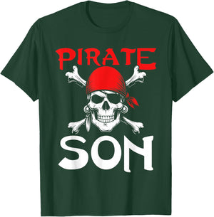 Pirate Son Pirate Skull T-Shirt - T-Shirt | Forest