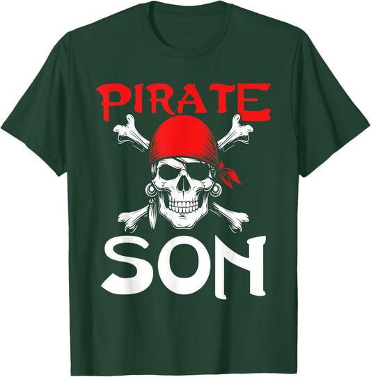 Pirate Son Pirate Skull T-Shirt - T-Shirt | Forest