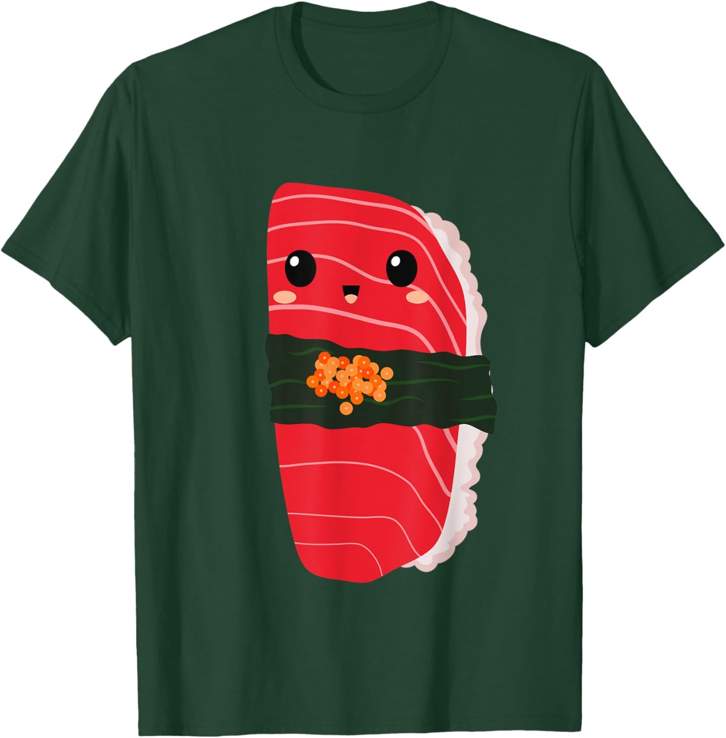 Lazy Last Minute Matching Group Costumes 2024 - Easy Funny Group Sushi Costume - -Adults/Kids - Black - Small - Short Sleeve - - Cartoon, Fun Theme T-Shirt - T-Shirt | Forest
