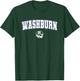Washburn University Ichabods Arch Logo T-Shirt - T-Shirt | Forest