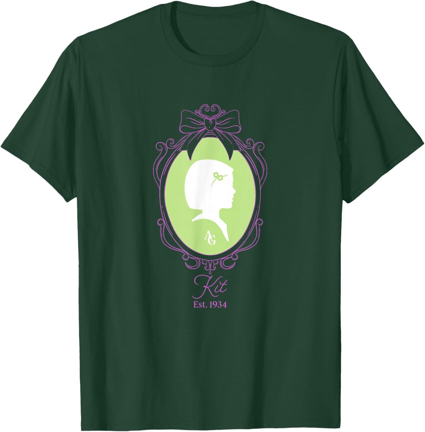 American Girl - Kit Portrait T-Shirt - T-Shirt | Forest
