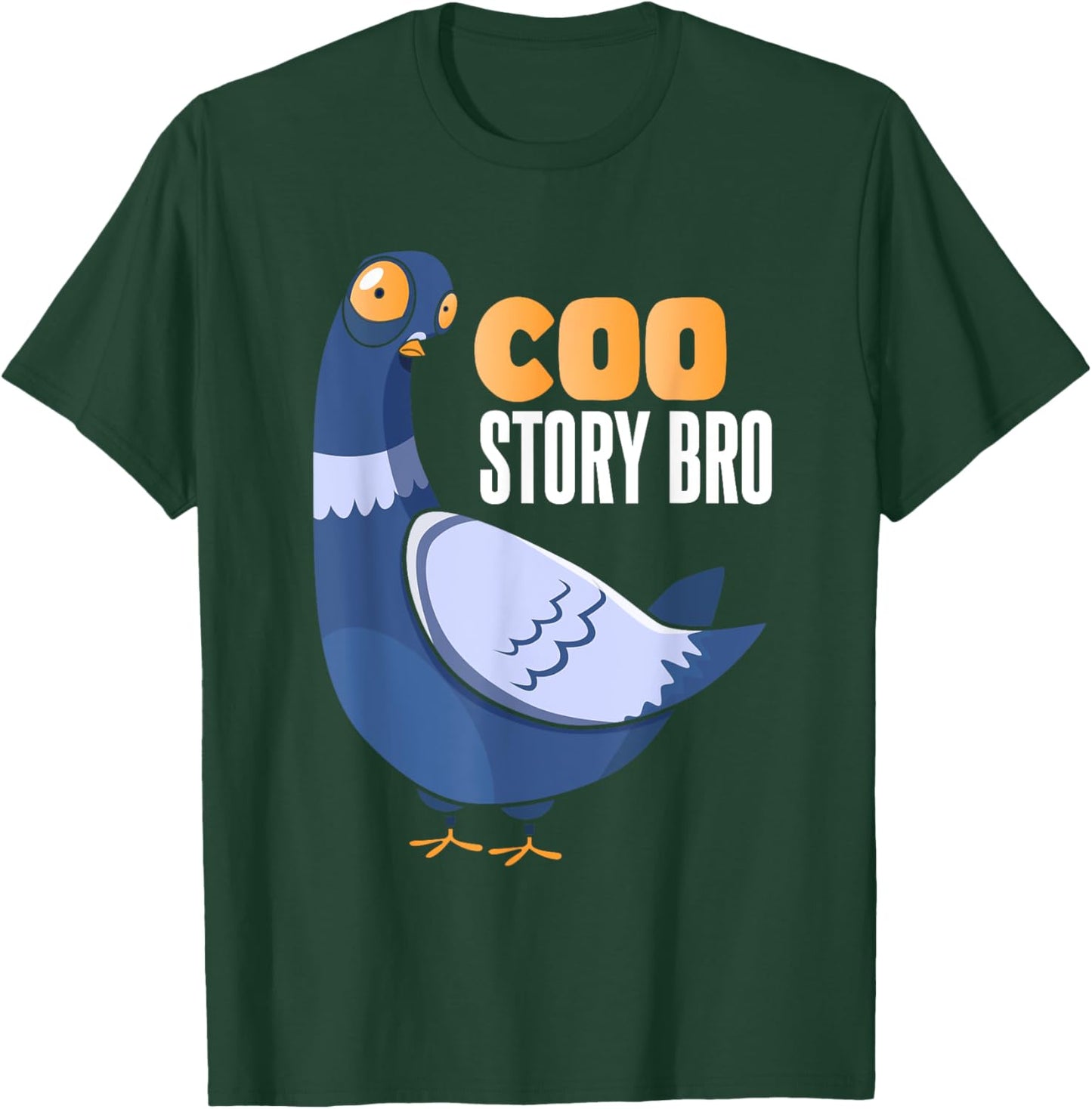 Funny Pigeon Lover T-Shirt - T-Shirt | Forest