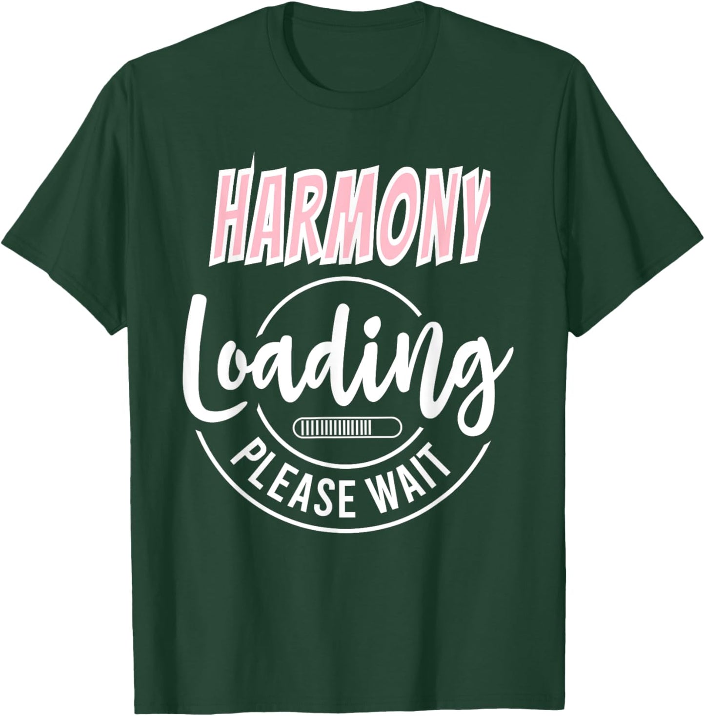 Harmony Custom Personalized Baby Loading Shower Arrival Item T-Shirt - T-Shirt | Forest