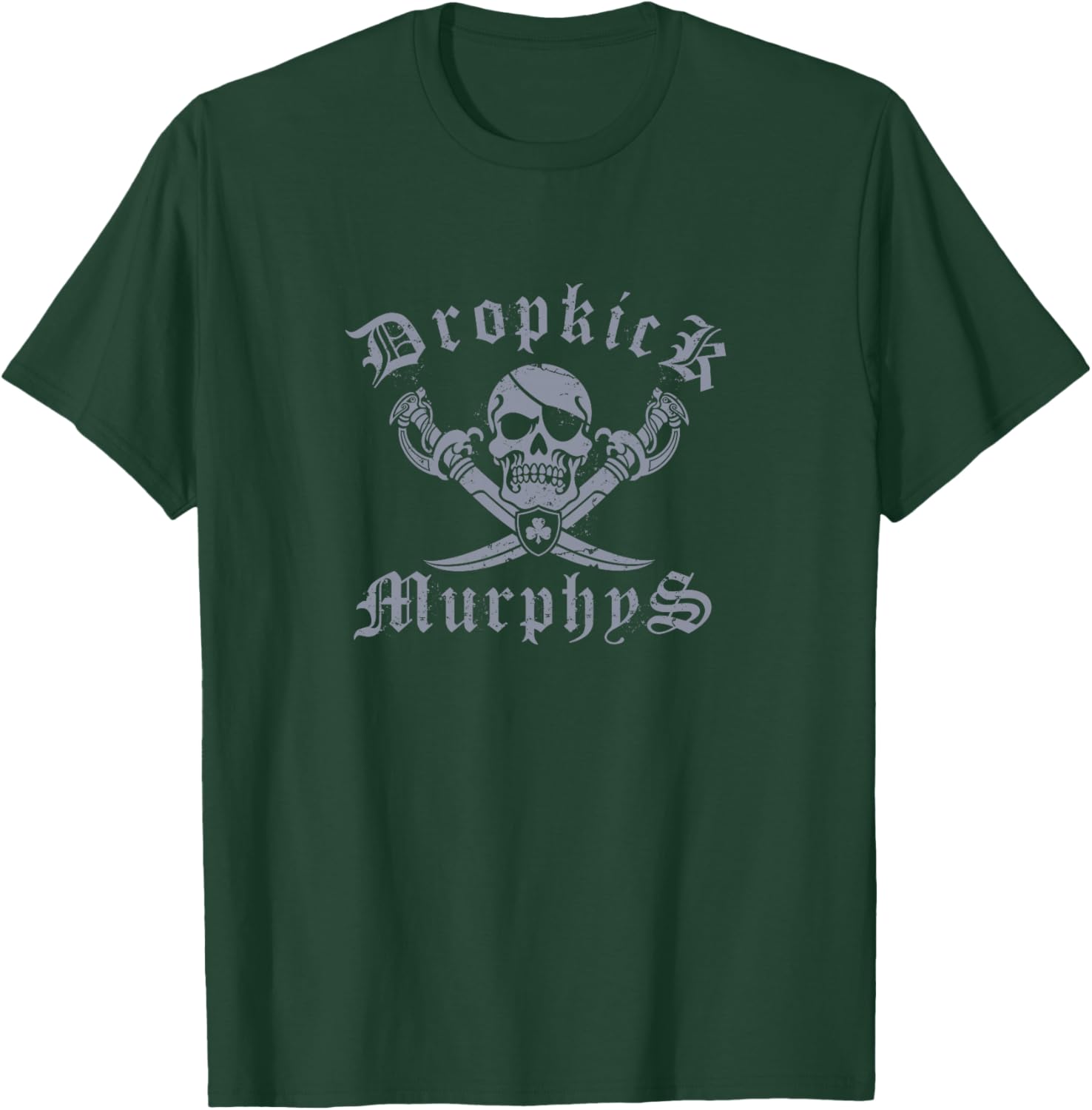 Dropkick Murphys – Produit Officiel – Jolly Roger Haut de Gamme T-Shirt - T-Shirt | Forest