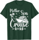 Mother Son Cruise 2025 Family Mom Son Matching Vacation Trip T-Shirt - T-Shirt | Forest