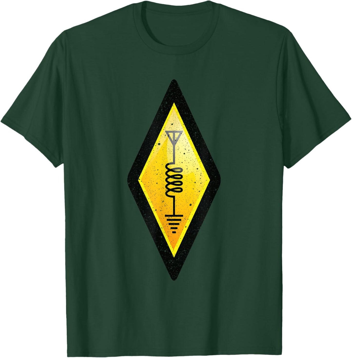 Funny Ham Radio Art Women Ham Operator Amateur Radio T-Shirt - T-Shirt | Forest