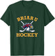 Briar U Hockey Retro College Style Team Mascot T-Shirt - T-Shirt | Forest