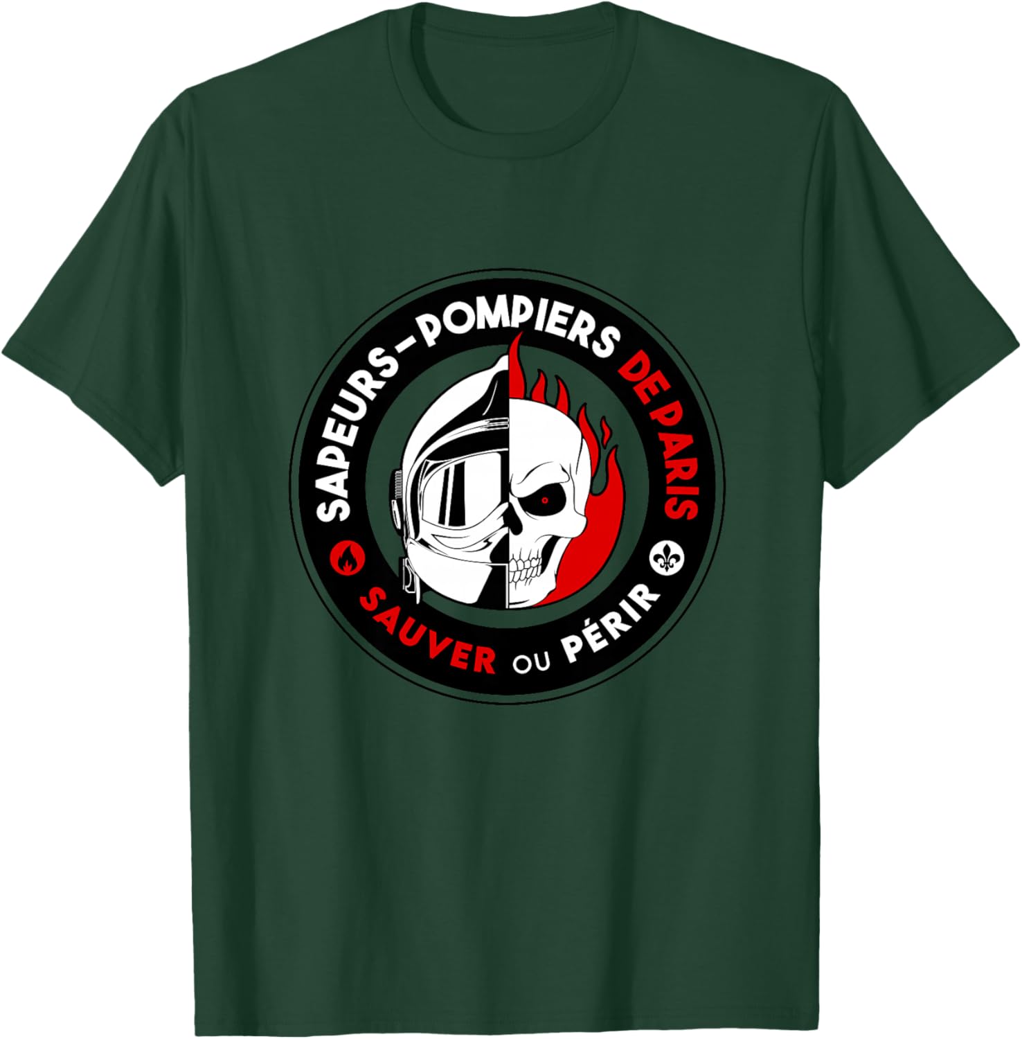 Sapeurs-Pompiers de Paris - Sauver ou périr N Haut de Gamme T-Shirt - T-Shirt | Forest