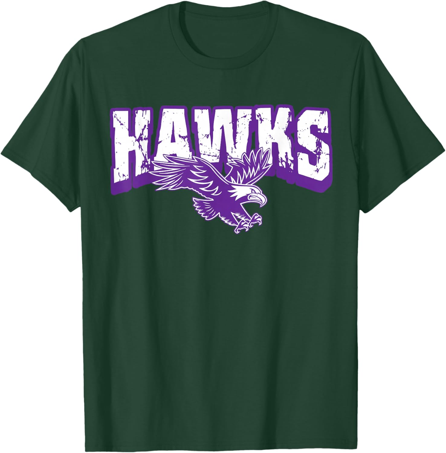 Hawks Back to School Spirit P T-Shirt - T-Shirt | Forest