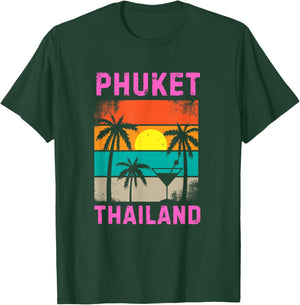 Phuket Thailand Vacaction Thai Holiday Men Women T-Shirt - T-Shirt | Forest