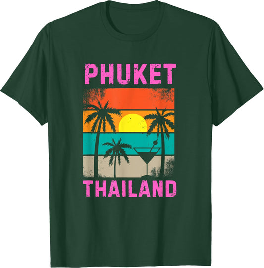 Phuket Thailand Vacaction Thai Holiday Men Women T-Shirt - T-Shirt | Forest