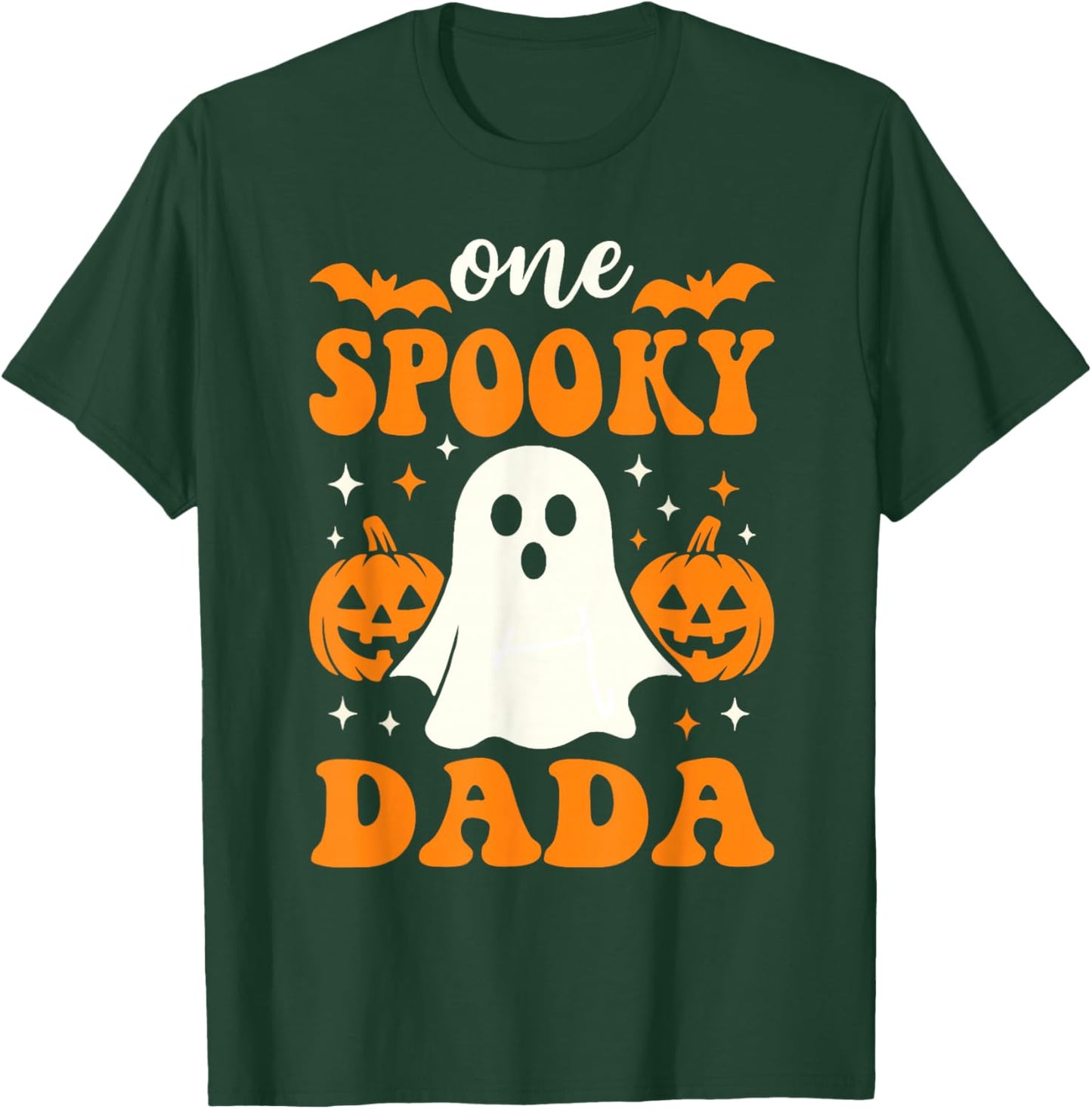 One Spooky Dada Matching Family Halloween Costumes T-Shirt - T-Shirt | Forest