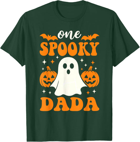 One Spooky Dada Matching Family Halloween Costumes T-Shirt - T-Shirt | Forest