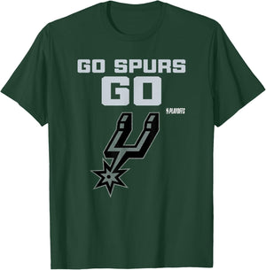 NBA 2026 Playoffs Mantra Spurs Bilboard T-Shirt - T-Shirt | Forest