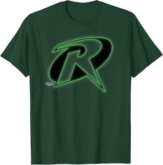 Gotham Knight Robin Logo T-Shirt - T-Shirt | Forest