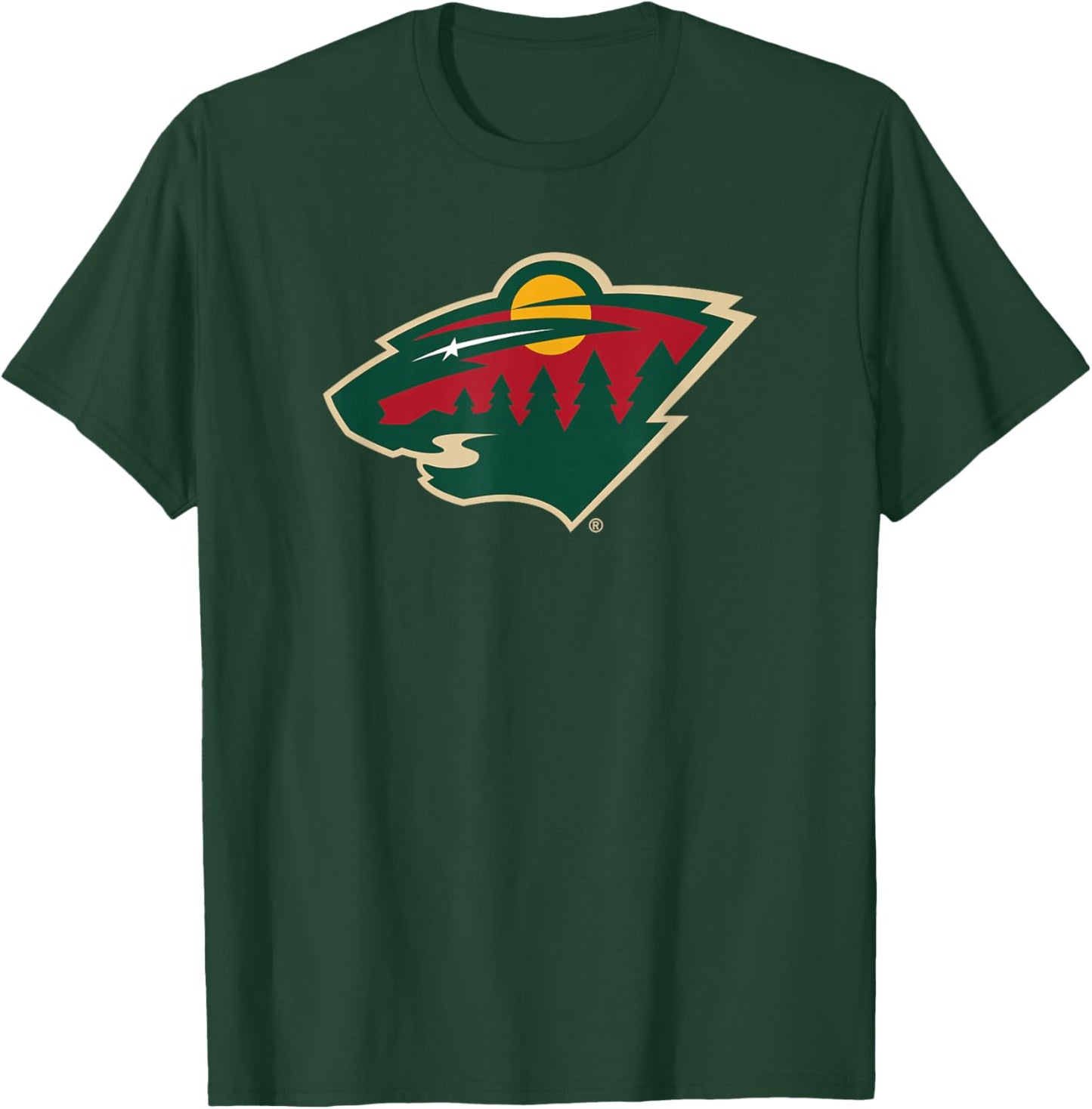 Minnesota Wild Icon Officially Licensed T-Shirt - T-Shirt | Forest