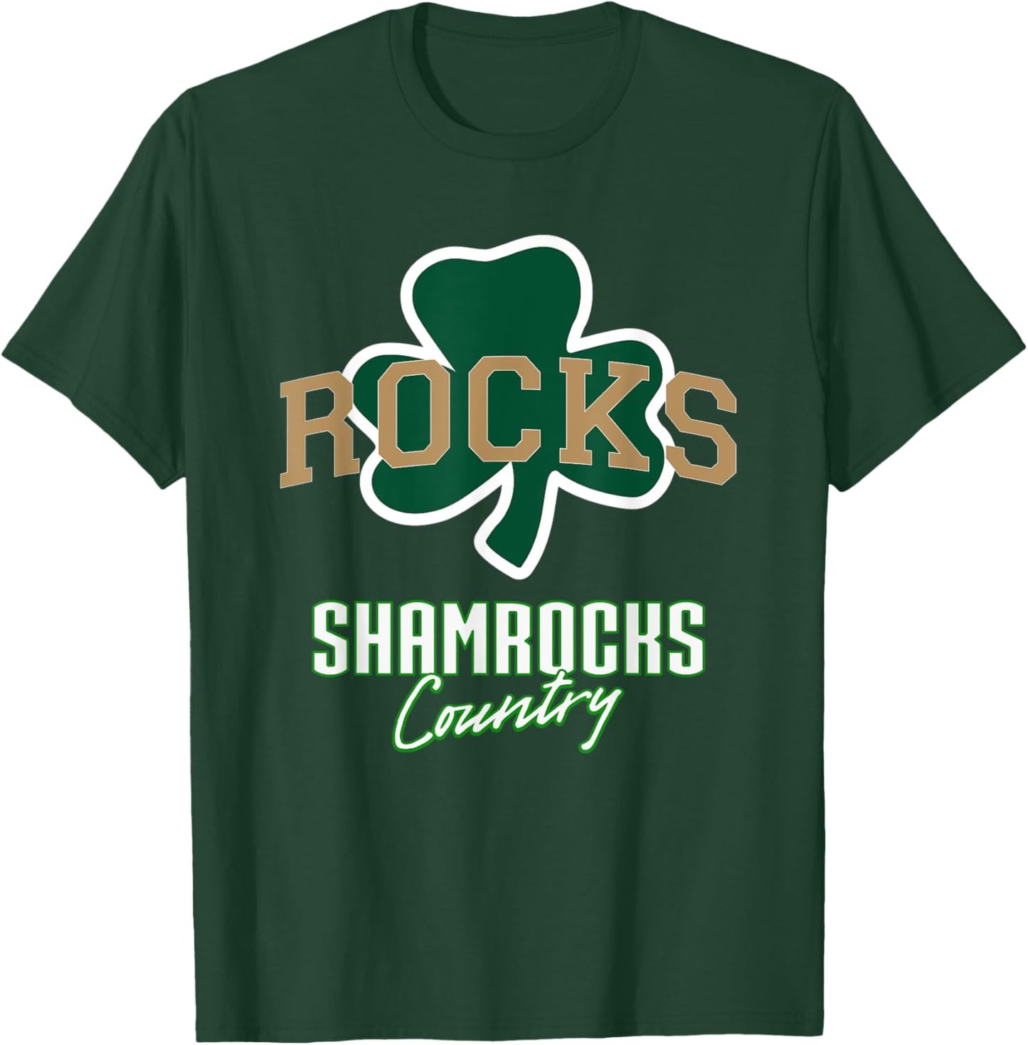Westfield Shamrocks Logo Country HS T-Shirt - T-Shirt | Forest