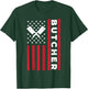 Cool Butcher Art Women Butchery Meat Cutting Butcher T-Shirt - T-Shirt | Forest