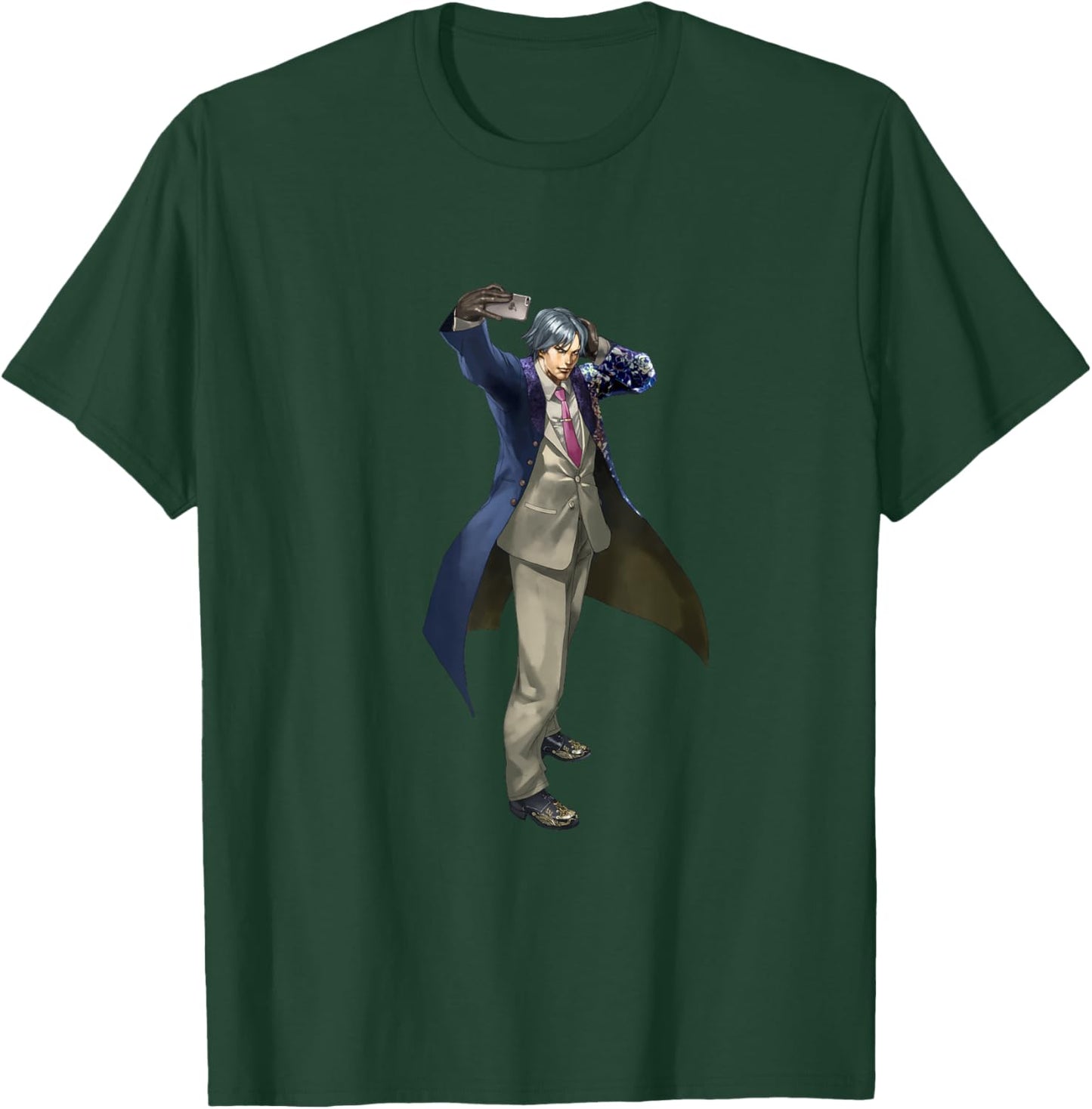 Bandai Namco Entertainment Inc. TEKKEN7 LEE CHAOLAN 003 , Small, Black T-Shirt - T-Shirt | Forest