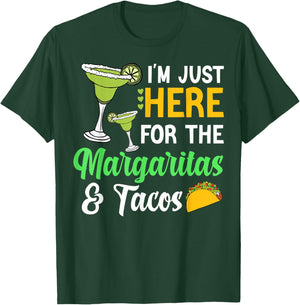 cinco de mayo Tacos And Margaritas Women mamacita Mexican T-Shirt - T-Shirt | Forest