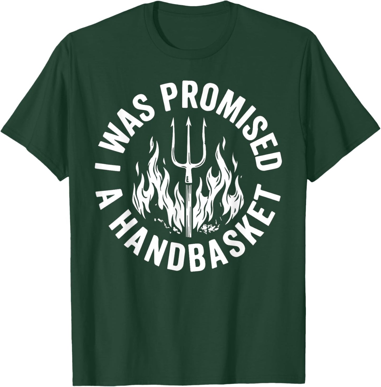 Pitchfork Flames T-Shirt - T-Shirt | Forest