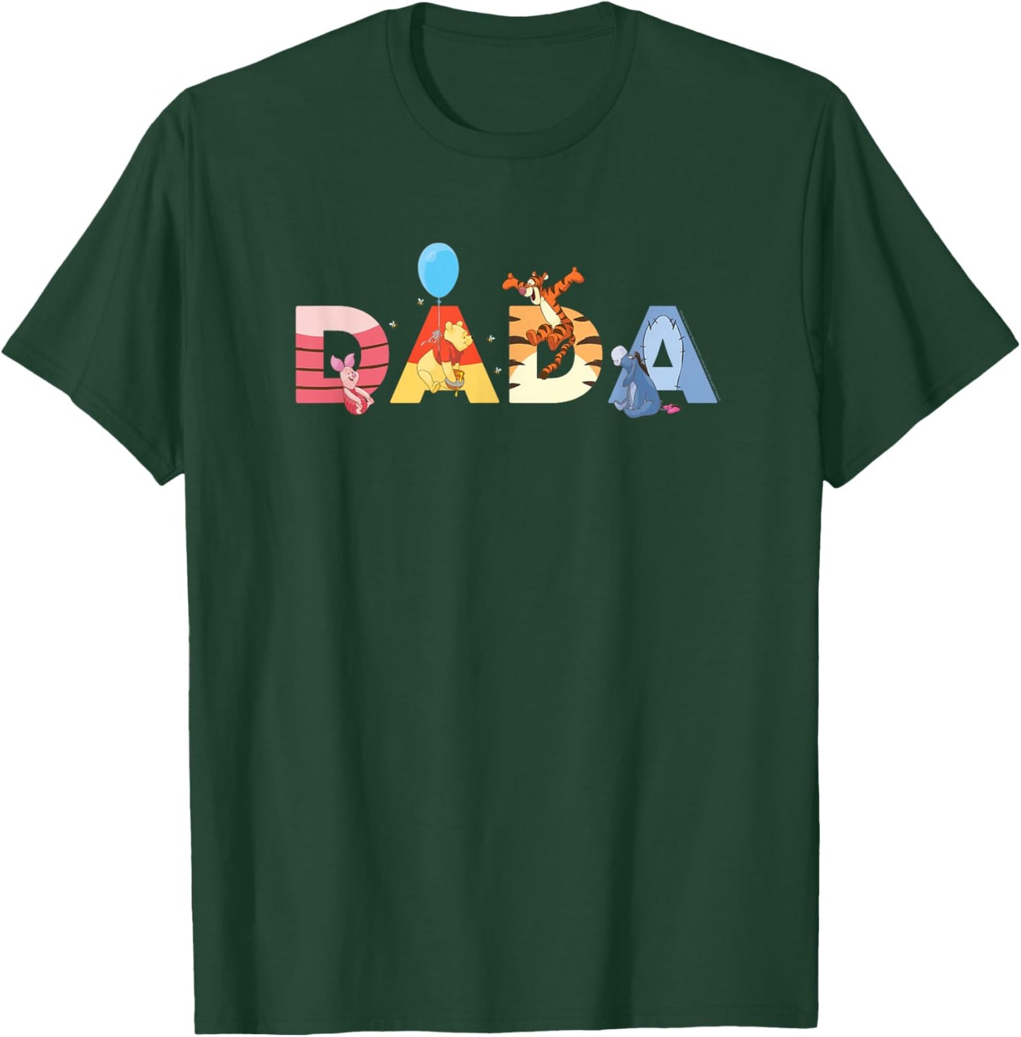 Disney Winnie The Pooh & Friends Dada Family Disney Trip T-Shirt - T-Shirt | Forest