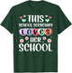 Valentine School Secretary Valentines Day T-Shirt - T-Shirt | Forest