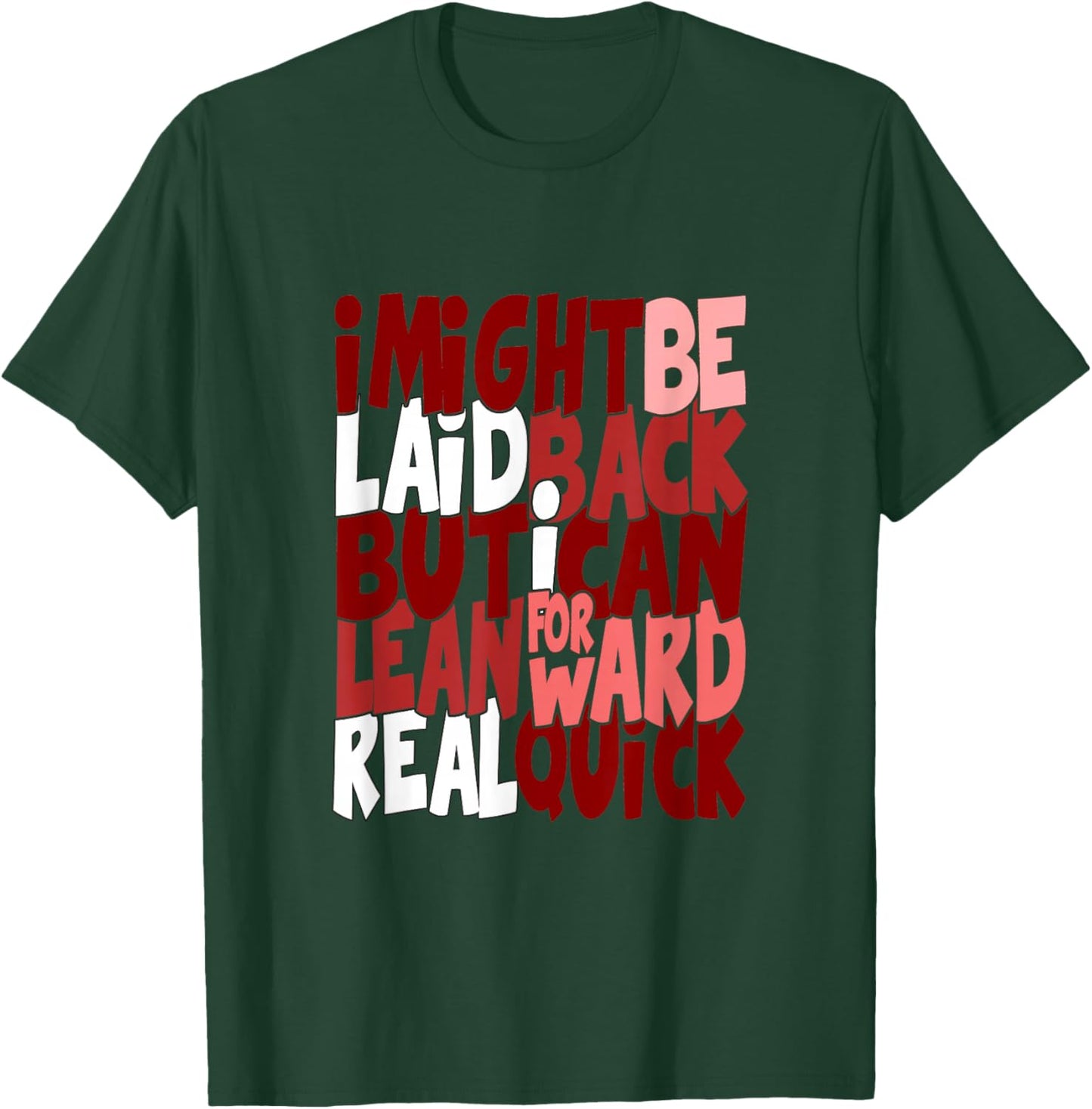 Maroon Red Burgundy Color Real Quick Red Burgundy Graphic T-Shirt - T-Shirt | Forest