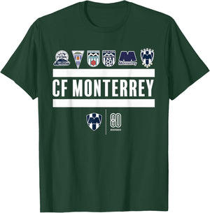 Rayados de Monterrey Aniversario N°80 T-Shirt - T-Shirt | Forest