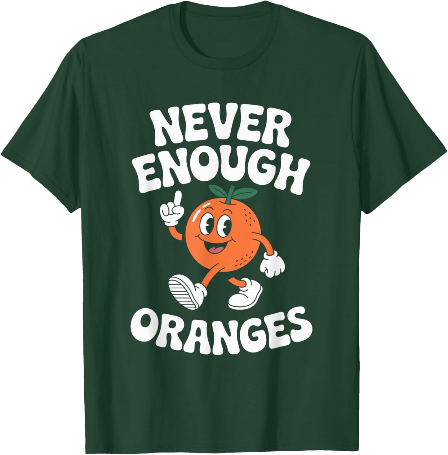 Funny Orange or Oranges Retro T-Shirt - T-Shirt | Forest