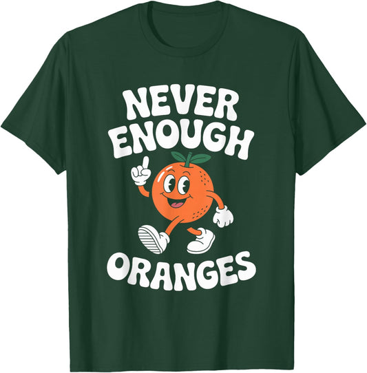 Funny Orange or Oranges Retro T-Shirt - T-Shirt | Forest