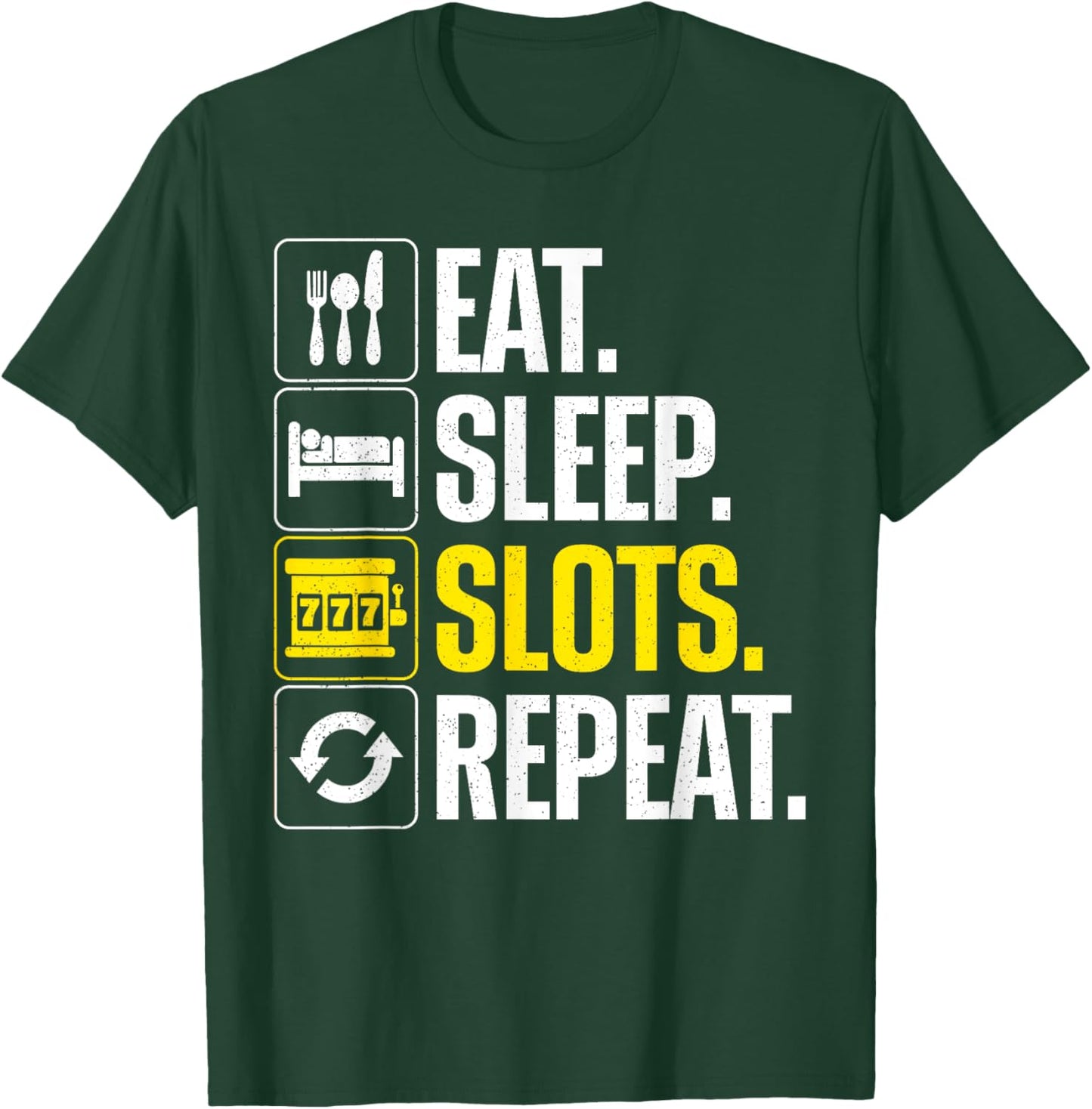 Slot Machine Art Women Gambling Casino Slot Machine T-Shirt - T-Shirt | Forest
