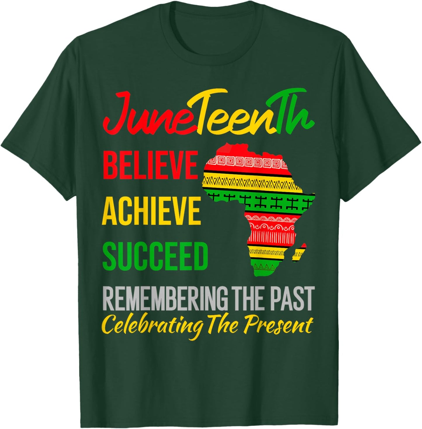 Juneteenth is My Independence Day African 1865 Juneteenth T-Shirt - T-Shirt | Forest