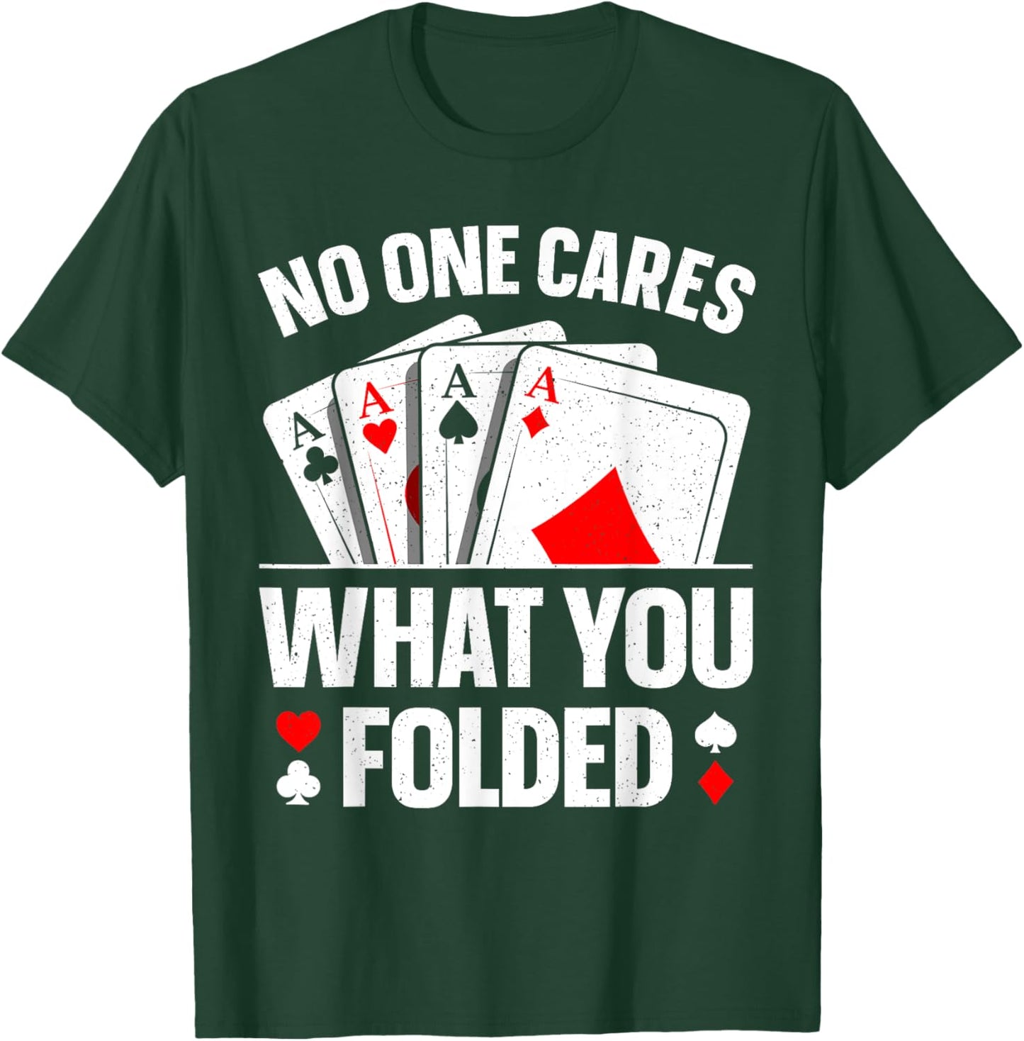 Funny Poker Art Women Play Poker Lover Poker Player T-Shirt - T-Shirt | Forest