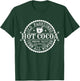 Retro North Pole Old Fashioned Hot Cocoa Coffee Merry Xmas T-Shirt - T-Shirt | Forest
