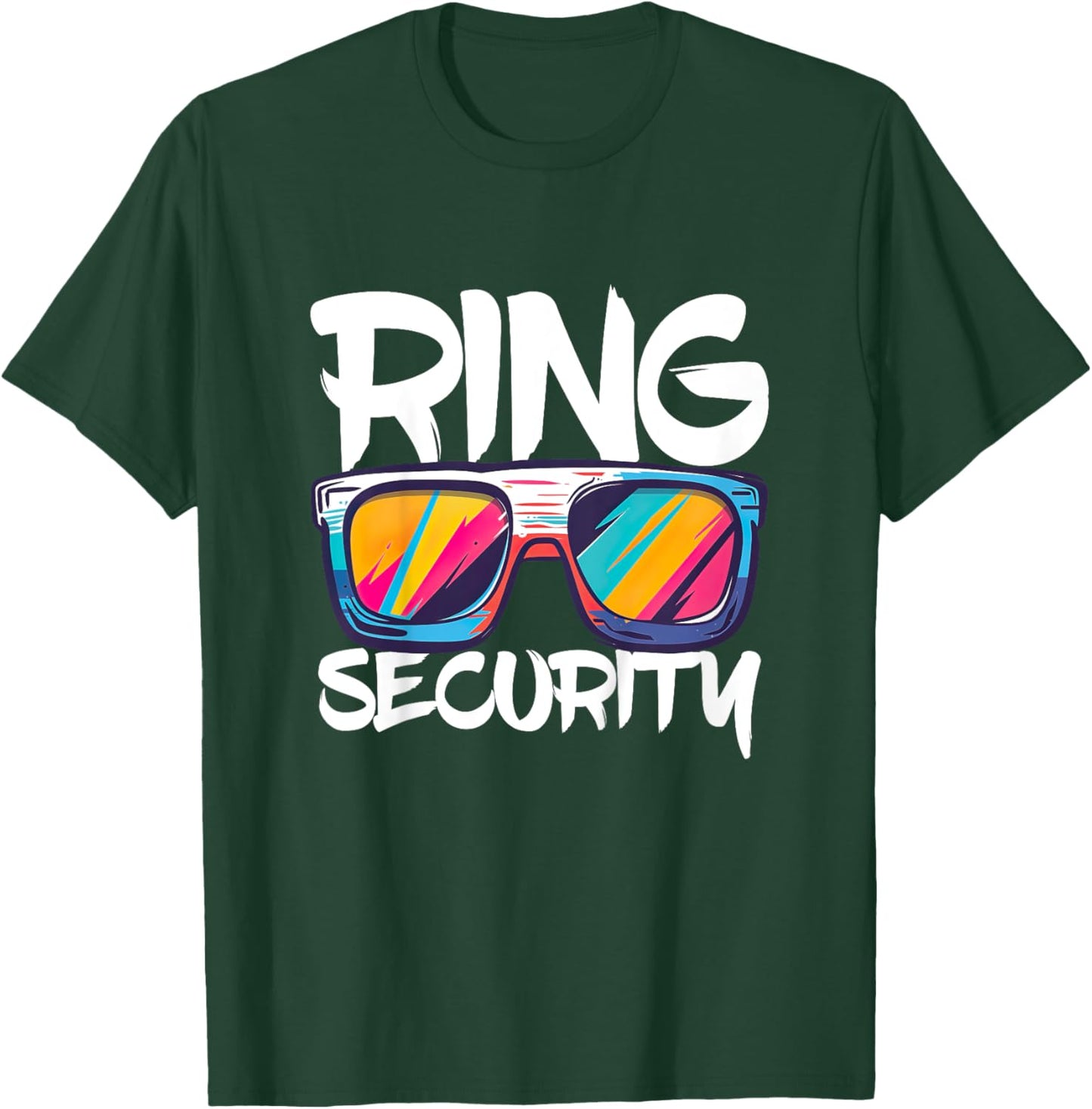 Kids Ring Security Shirt Kids Little Boys Ring Bearer T-Shirt - T-Shirt | Forest